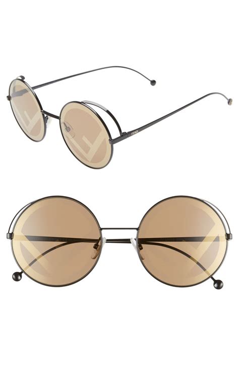 fendi round sunglasses